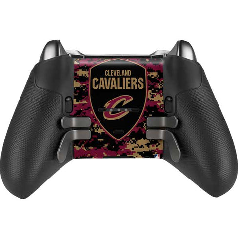 NBA Cleveland Cavaliers Digi Camo Xbox Elite Wireless Controller Series 2 Skin