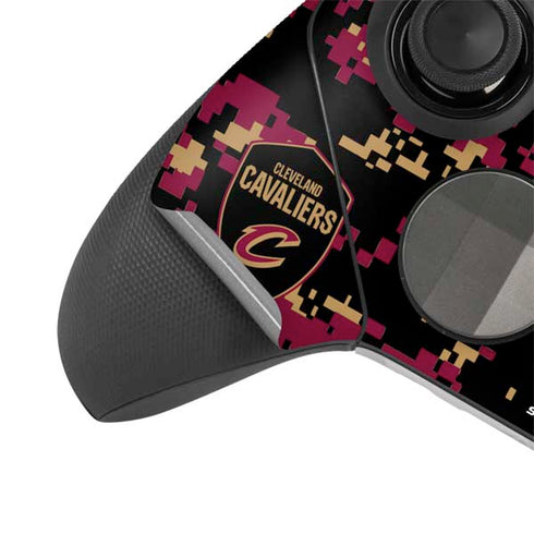 NBA Cleveland Cavaliers Digi Camo Xbox Elite Wireless Controller Series 2 Skin