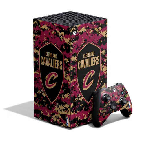 NBA Cleveland Cavaliers Digi Camo XBox Series X Digital Edition Bundle Skin