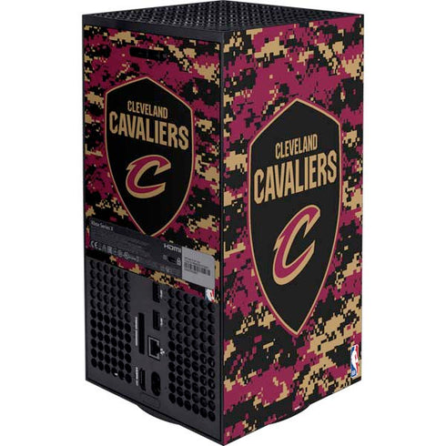 NBA Cleveland Cavaliers Digi Camo XBox Series X Digital Edition Bundle Skin