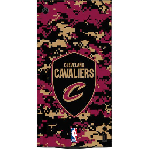 NBA Cleveland Cavaliers Digi Camo XBox Series X Digital Edition Console Skin