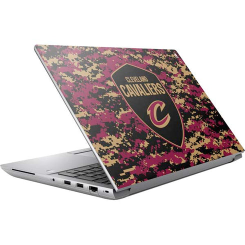 NBA Cleveland Cavaliers Digi Camo HP ZBook Fury 16 G10 Skin