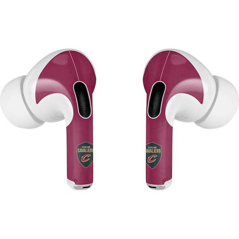 NBA Cleveland Cavaliers Distressed AirPods Pro 2nd Gen Skin