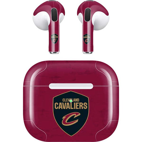 NBA Cleveland Cavaliers Distressed Apple AirPods (3rd Gen 2021) Skin