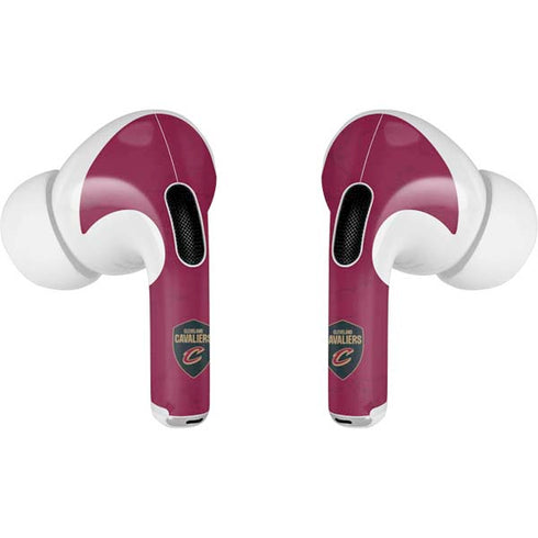 NBA Cleveland Cavaliers Distressed Apple AirPods Pro Skin