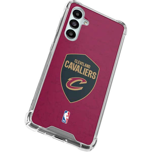 NBA Cleveland Cavaliers Distressed Galaxy A16 5G Clear Case