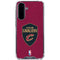 NBA Cleveland Cavaliers Distressed Galaxy A36 5G Clear Case