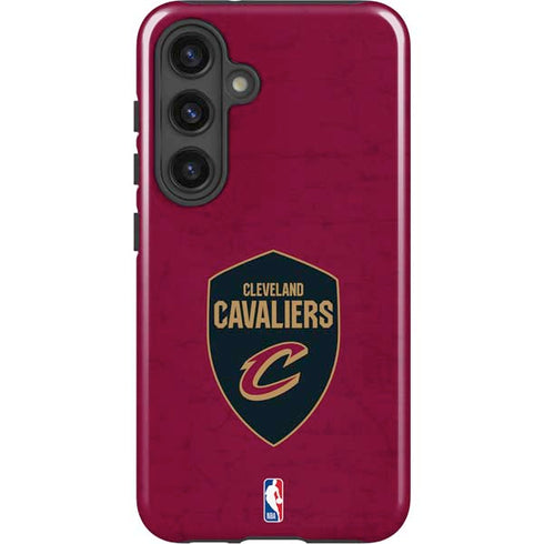 NBA Cleveland Cavaliers Distressed Galaxy S25 Impact Case