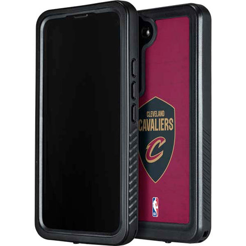 NBA Cleveland Cavaliers Distressed Galaxy S24 Plus Waterproof Case