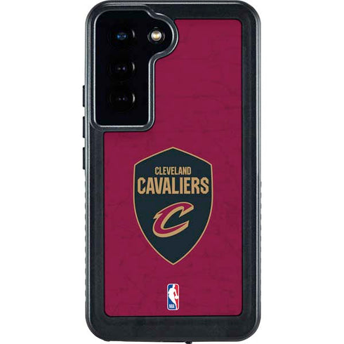 NBA Cleveland Cavaliers Distressed Galaxy S24 Waterproof Case