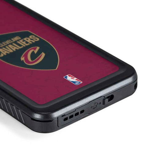 NBA Cleveland Cavaliers Distressed Galaxy S24 Waterproof Case