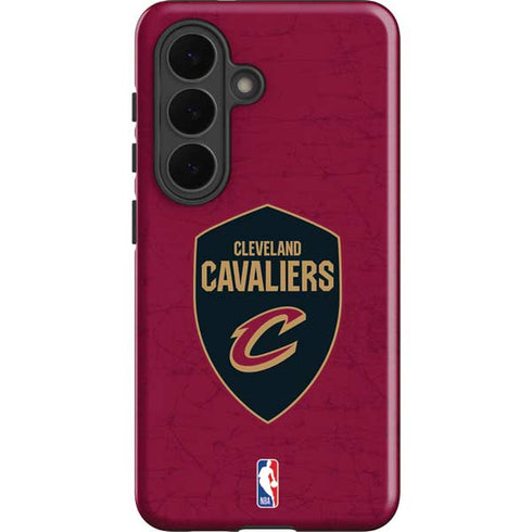 NBA Cleveland Cavaliers Distressed Galaxy S26 Plus Impact Case