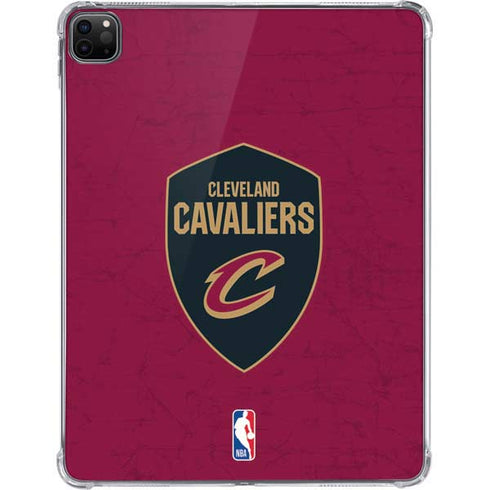 NBA Cleveland Cavaliers Distressed iPad Pro 11in (2024) Clear Case