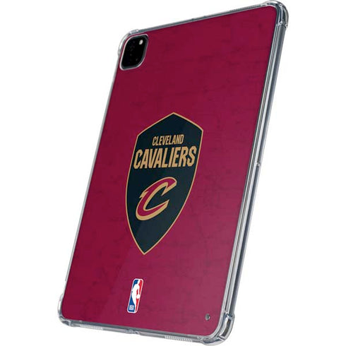 NBA Cleveland Cavaliers Distressed iPad Pro 11in (2024) Clear Case