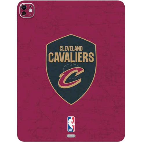 NBA Cleveland Cavaliers Distressed iPad Pro 13in M4 (2024) Skin