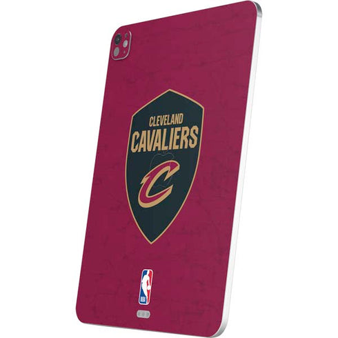NBA Cleveland Cavaliers Distressed iPad Pro 13in M4 (2024) Skin