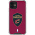 NBA Cleveland Cavaliers Distressed iPhone 12 Mini Clear Case