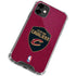 NBA Cleveland Cavaliers Distressed iPhone 12 Mini Clear Case