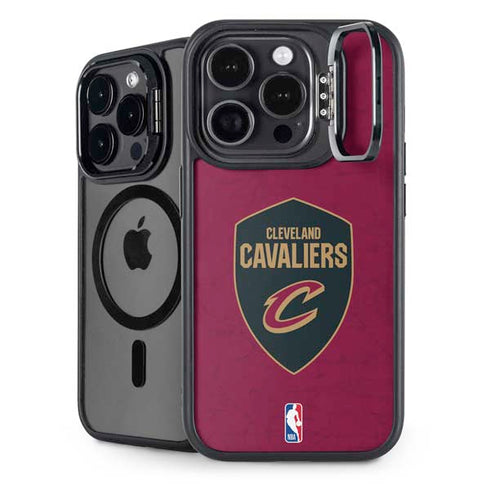 NBA Cleveland Cavaliers Distressed iPhone 14 Pro Max Kickstand Case