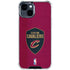 NBA Cleveland Cavaliers Distressed iPhone 15 Clear Case
