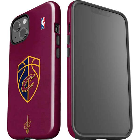 NBA Cleveland Cavaliers Distressed iPhone 15 Impact Case