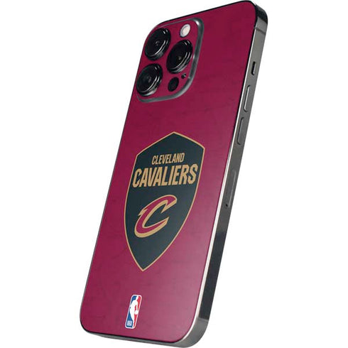 NBA Cleveland Cavaliers Distressed iPhone 15 Pro Max Skin
