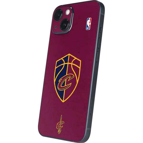 NBA Cleveland Cavaliers Distressed iPhone 15 Skin