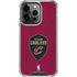 NBA Cleveland Cavaliers Distressed iPhone 16 Pro Clear Case