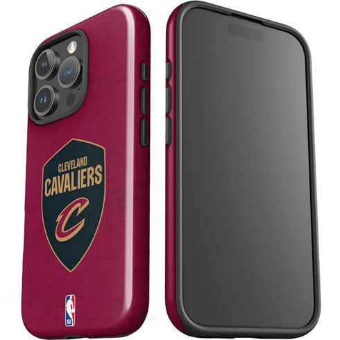 NBA Cleveland Cavaliers Distressed iPhone 16 Pro Impact Case
