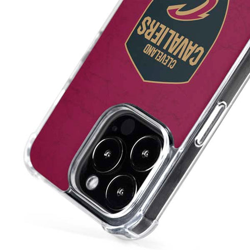 NBA Cleveland Cavaliers Distressed iPhone 16 Pro Max MagSafe Case