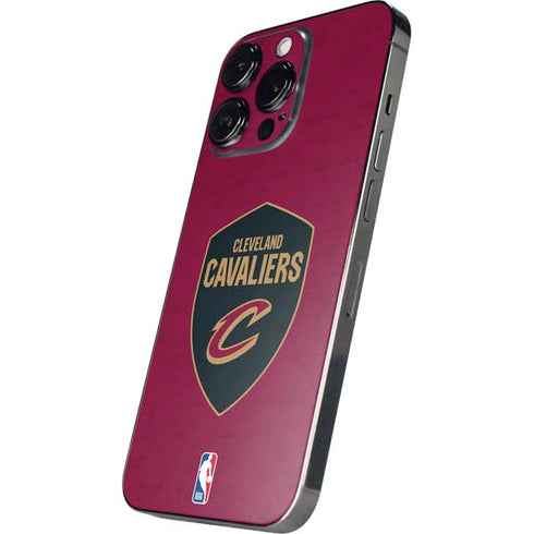 NBA Cleveland Cavaliers Distressed iPhone 16 Pro Max Skin