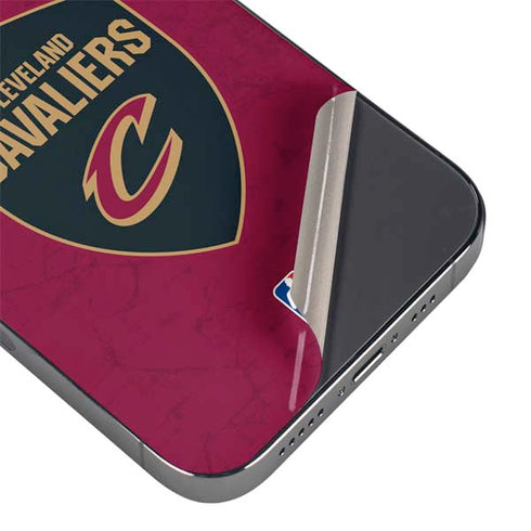 NBA Cleveland Cavaliers Distressed iPhone 16 Pro Skin