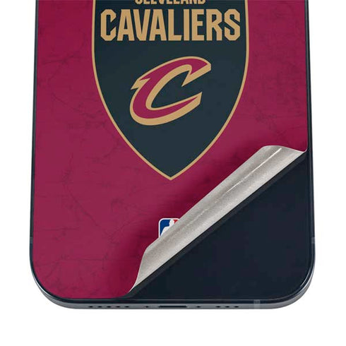 NBA Cleveland Cavaliers Distressed iPhone 16 Skin