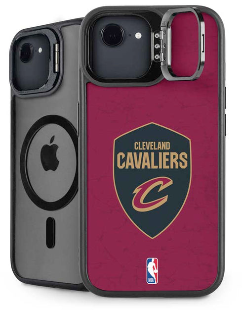 NBA Cleveland Cavaliers Distressed iPhone 16e Kickstand Case
