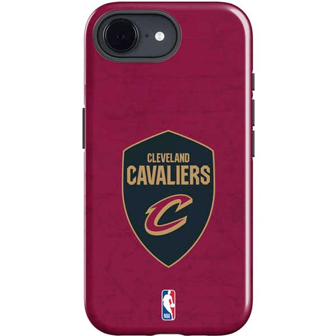NBA Cleveland Cavaliers Distressed iPhone 16e Impact Case
