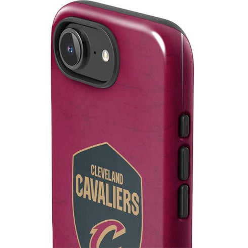 NBA Cleveland Cavaliers Distressed iPhone 16e Impact Case
