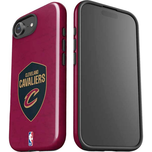 NBA Cleveland Cavaliers Distressed iPhone 16e Impact Case