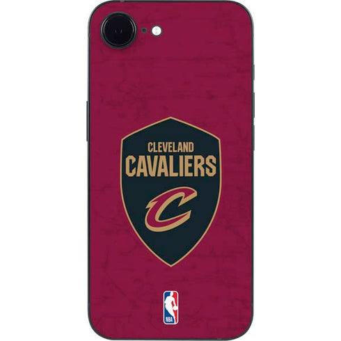 NBA Cleveland Cavaliers Distressed iPhone 16e Skin
