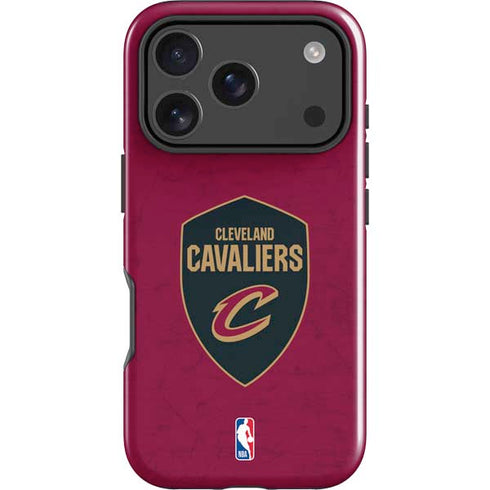 NBA Cleveland Cavaliers Distressed iPhone 18 Pro Impact Case