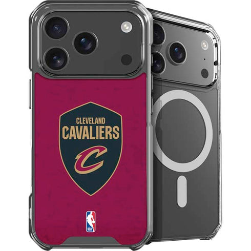 NBA Cleveland Cavaliers Distressed iPhone 18 Pro MagSafe Case