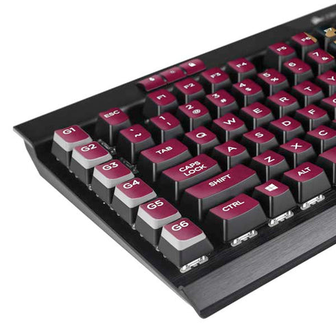 NBA Cleveland Cavaliers Distressed K95 RGB PLATINUM Mechanical Gaming Keyboard Skin