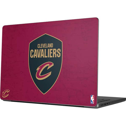 NBA Cleveland Cavaliers Distressed Apple MacBook Pro 14-inch Skin