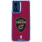 NBA Cleveland Cavaliers Distressed Moto G 5G (2024) Clear Case
