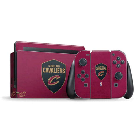 NBA Cleveland Cavaliers Distressed Nintendo Skins