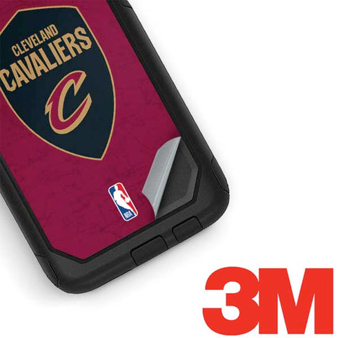 NBA Cleveland Cavaliers Distressed Otterbox Commuter Galaxy Skin