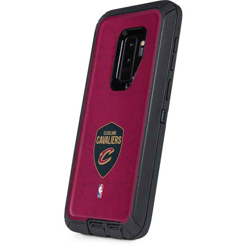 NBA Cleveland Cavaliers Distressed Otterbox Defender Galaxy Skin