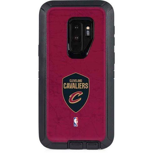 NBA Cleveland Cavaliers Distressed Otterbox Defender Galaxy Skin