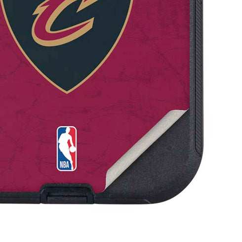 NBA Cleveland Cavaliers Distressed Otterbox Defender iPhone Skin