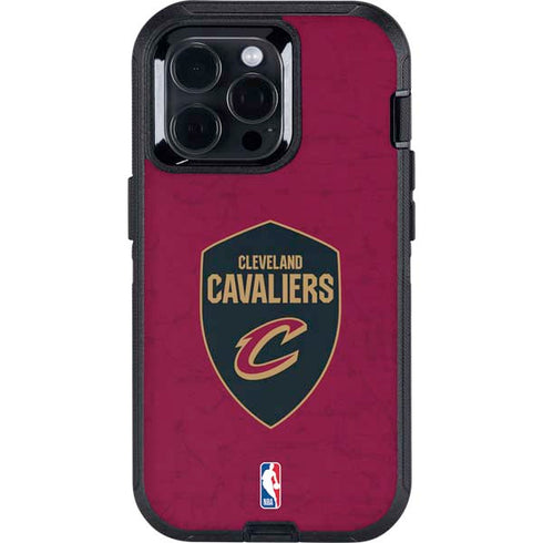 NBA Cleveland Cavaliers Distressed Otterbox Defender iPhone Skin