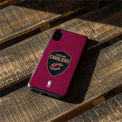 NBA Cleveland Cavaliers Distressed Otterbox Symmetry iPhone Skin